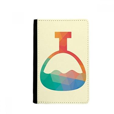 Imagem de Porta-passaporte com estampa de garrafa de cone de desenho animado, porta-cartões Notecase Burse