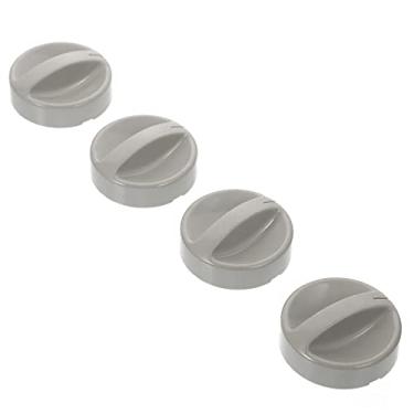 Imagem de 4 Pcs Microondas xuannb knobs de controle de tempo peças botão microondas de plástico sinal de anúncio de bebê botões de fogão universais acessórios de botão de forno