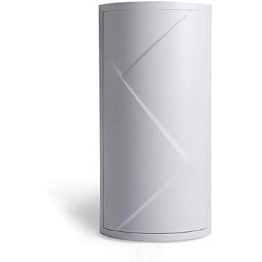 Imagem de Prateleira Flutuante Para Banheiro, Rack Giratório Para Pendurar Na Parede, Armário De Canto Para Banheiro, Armário De Canto, Suporte De Parede Triangular, Para Pendurar Na Parede,Cinza,21,5x42cm,