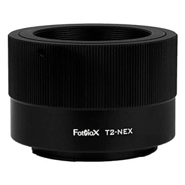 Imagem de Adaptador de montagem de lente Fotodiox compatível com lentes de montagem em T (42x0,75 mm) para câmeras Sony E-Mount