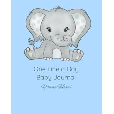 Imagem de One Line a Day Baby Journal: You're Here! A Five Year Memory Journal and Book for New Moms and Dads
