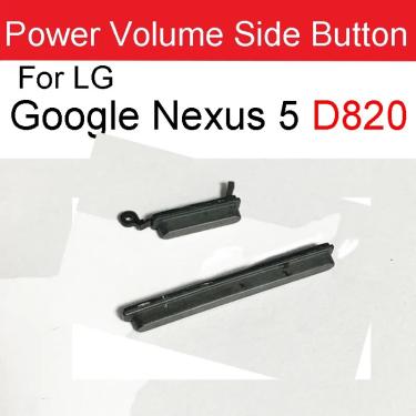Imagem de Volume de energia botões laterais para lg google nexus 5 d820 volume de potência pequenas chaves