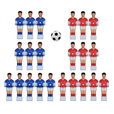Imagem de Dynwave Jogadores de Futebol de Mesa de Futebol Masculino de Pebolim 22x com Acessórios para Jogos de Bola, Estilo 3