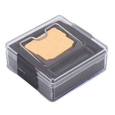 Imagem de MOUMOUTEN CCDSO Mini Suporte Para Ferro De Solda - Reboco De Zircônia, Isolamento Térmico, Acessório De Soldagem Com Caixa De Armazenamento De Esponja - Compacto E Portátil(preto)