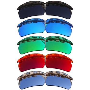 Imagem de Substituição para óculos de sol Oakley Flak 2.0 da Vonxyz – Várias opções, Stealth Black+chrome+ice+ruby+jade, 0