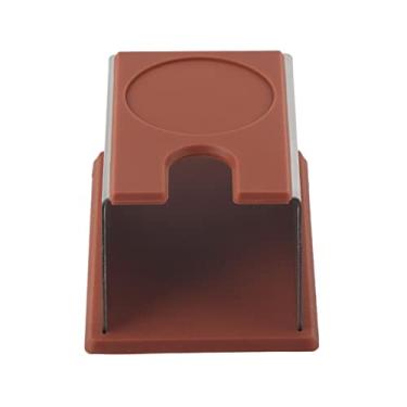 Imagem de Almofada de Aço Inoxidável para Calcadeira de café, Estação de Compactação para Calcadeira de café, Base Plana de Silicone para Grãos de café Expresso, Ferramenta de Prensa,