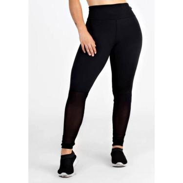 Imagem de Calça Transparencia Legging Fitness Preta | REF: LX156