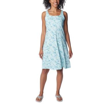 Imagem de Columbia Vestido feminino PFG Freezer III, Icy Morn Winding Waters, GG