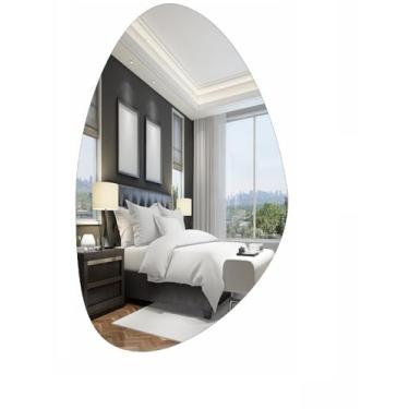 Imagem de Cubas e Gabinetes, Espelho Orgânico 115cm x 70cm E02 Luxo Quarto Sala Banheiro