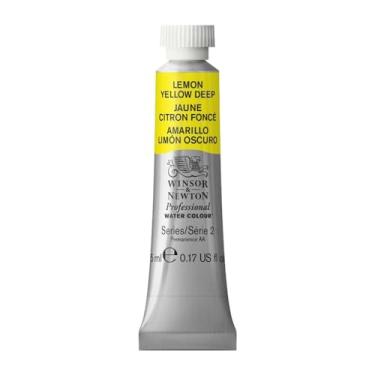 Imagem de Winsor & Newton Tinta profissional para aquarela, tubo de 4,8 g, amarelo limão profundo