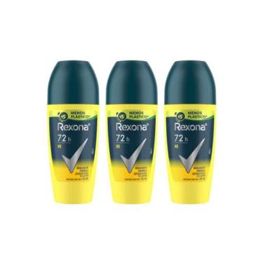 Imagem de Desodorante Roll-On Rexona 50ml Masculino V8 - Kit C/3Un