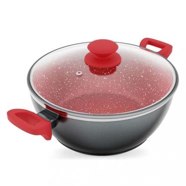 Imagem de Panela Philco PPH280ACR Redstone com Tampa de Vidro 6,1L