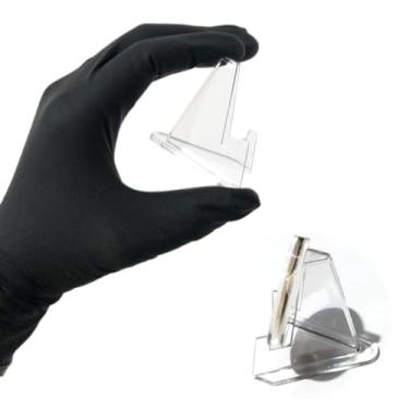 Imagem de 1 Expositor Suporte Acrilico Para Moeda Notas Cédulas Medalha Cards 54x35mm