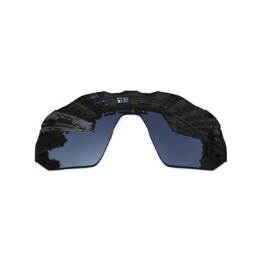 Imagem de Vonxyz Lentes de substituição para óculos de sol Oakley Radar EV Advancer OO9442 – preto invisível polarizado