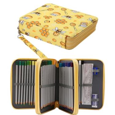 Imagem de Lbxgap Conjunto de 72 lápis de cor com kit de lápis de arte para esboçar sombreamento, materiais de arte para iniciantes