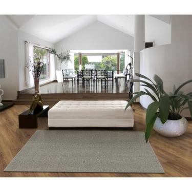 Imagem de Tapete 100x150cm Rustik Tapetes São Carlos Junco Cinza