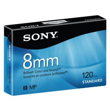 Imagem de Sony Fita cassete de vídeo para filmadora de grau padrão de 8 mm, 120 minutos