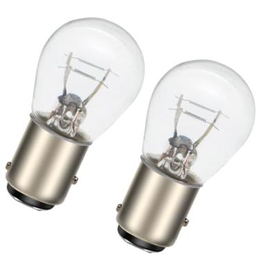 Imagem de SOFOC 1157 BAY15D P21W Lâmpada de sinalização de mudança de direção de carro/moto, luz de freio/estacionamento S25 24V 21W branco quente, design de feixe alto/baixo 2 peças