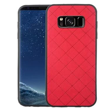 Imagem de ELISORLI Compatível com Samsung Galaxy S8 Active Capa Robusta Fina Fina Celular Proteção Antiderrapante Borracha TPU Capa para Celular para Glaxay S8Active 8s S 8 8Active G892A Mulheres Homens