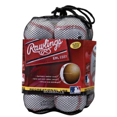 Imagem de Kit de bola de beisebol Rawlings OLB3BAG12, pacote com 12