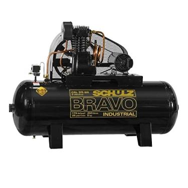 Imagem de B0774XP6TH” no catálogo. Altere o atributo do produto para “Compressor de Ar Bravo 25 Pés 250 Litros 220/380 V-SCHULZ-CSL25BR/250