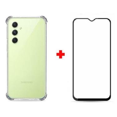 Imagem de Capa Capinha Case Air Bag Para Galaxy A24 + Pelicula 3d - Mustang