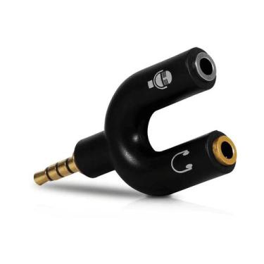 Imagem de Adaptador soundvoice lite ap3y splitter p2 x p3 áudio e fone - unidade