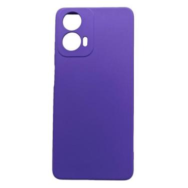 Imagem de Capa Capinha Compatível Com MOTOROLA moto G04 Xt2421 Silicone Aveludad
