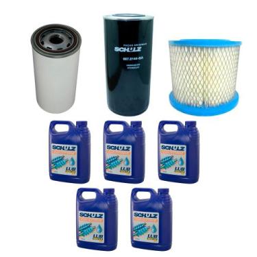 Imagem de Kit Preventiva Compressor Parafuso Schulz SRP 3040 Compact