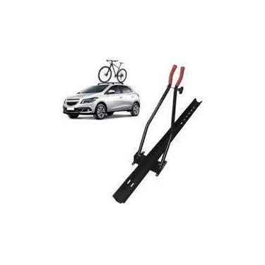 Imagem de Transbike Suporte Rack Calha De Teto Leva Bike Bipartido Top - Metal L