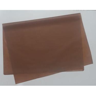 Imagem de Papel de seda 50x70 caramelo 100% ac99 - pacote com 100 folhas - ART C
