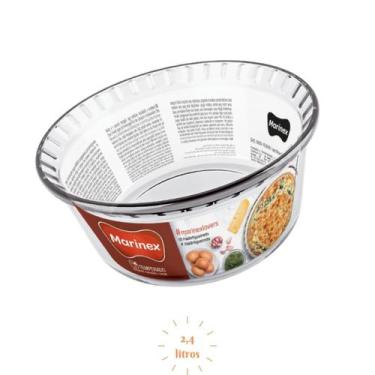 Imagem de Travessa Soufle Vidro Grande 2,4L Nadir Forno Almoço - Nadir Figueired