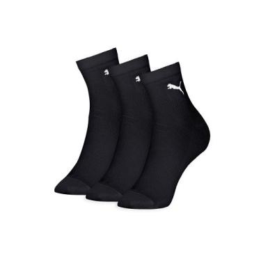 Imagem de Kit Com 3 Pares De Meias Cano Médio Esportiva Sport Unissex - Selene, 