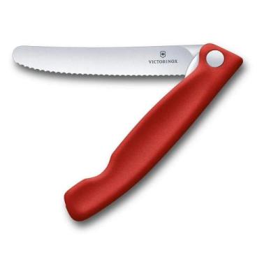Imagem de Faca Swiss Classic Dobravel 11Cm Lâmina Serrilhada - Victorinox