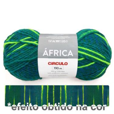 Imagem de Lã África Círculo 100g 190 Metros - Circulo, 9971 Safári