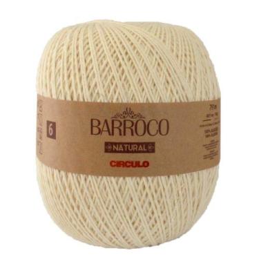 Imagem de Barbante Barroco Natural nº 6 700 gr Circulo - Circulo 