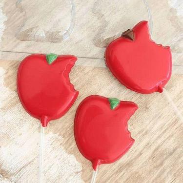 Imagem de Forma de Acetato Pirulito Maçã Mordida - Porto Formas