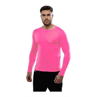 Imagem de Camiseta Blusa Masculina Térmica Proteção Praia Pele Uv 50+ - EUC STOR