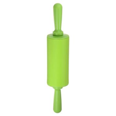 Imagem de HARFINGTON Rolo de silicone para assar 23 cm antiaderente, rolo pequeno, massa, pizza, pastelaria, fondant, cozinha, verde
