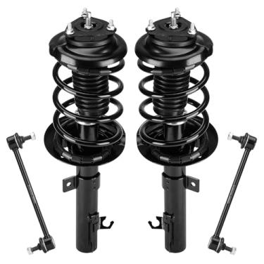 Imagem de Montagem de suportes dianteiros e barras oscilantes para Ford Focus 2L 2006-2011, amortecedor com mola de bobina 172257 172258 4 peças