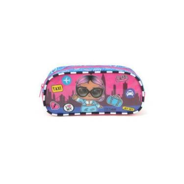 Imagem de Estojo Escolar Lol Surprise Meninas Luxcel, Pink