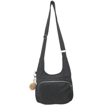 Imagem de Bolsa bolsinha Feminina Tiracolo alça Transversal regulável Nylon tact