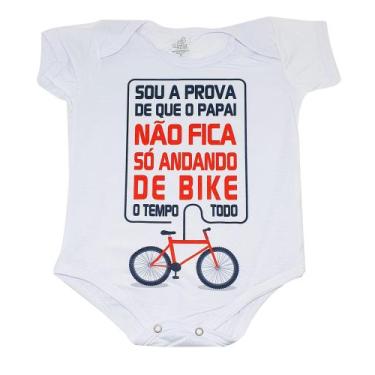 Imagem de Body Baby Branco Personalizado Bike, Bicicleta - GMH Prod. Serv. e Rep
