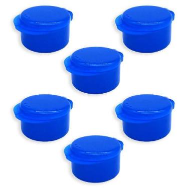Imagem de Kit 6 Potes de Plástico com Tampa para Doces e Lembrancinhas - Piter P