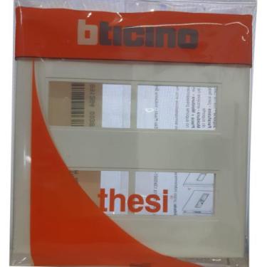 Imagem de Kit 10 Placa em ABS 4x4 4 Postos Bticino Thesi M9CT4 - Pial Legrand