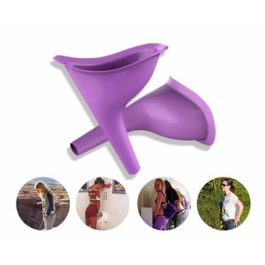 Imagem de Urinol Feminino Portátil em Silicone para Fazer Xixi em Pé - Attus