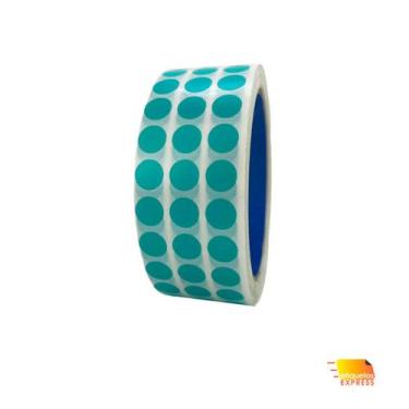 Imagem de Etiqueta Selo Bolinha Colorida 10mm - Rolo Com 5000 Adesivos - Etiquet