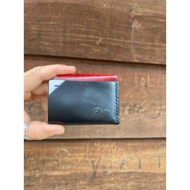 Imagem de Carteira minimalista a menor do Brasil - Dallas handcrafted, Preto, Ve