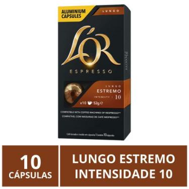 Imagem de Cápsulas para Nespresso, Café Lor, Lungo Estremo - L'OR