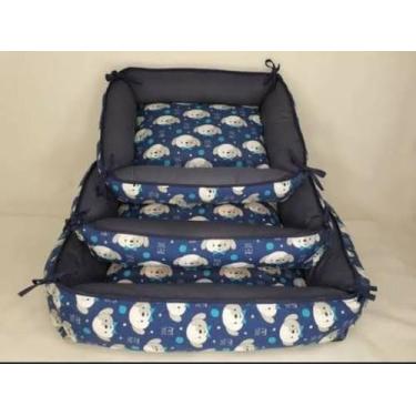 Imagem de Cama pet quadrada 50x50x40 Tamanho  P - Stylo cat&dog
